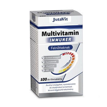 JUTAVIT MULTIVITAMIN FELNŐTTEKNEK NYÚJTOTT OLDÓDÁSÚ TABLETTA 100 DB