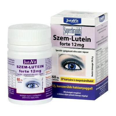 JUTAVIT SZEM-LUTEIN FORTE TABLETTA 60 DB