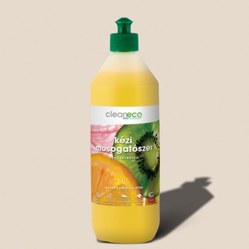 Cleaneco kézi mosogatószer koncentrátum - mangó & papaya illattal    1 liter