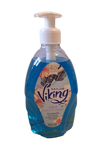 FOLYÉKONY SZAPPAN ( gyöngyvirág illattal,  viking ) 500 ML pumpás