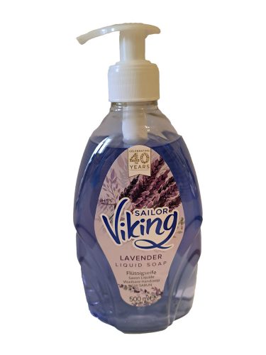 FOLYÉKONY SZAPPAN(lila levendula  viking ) 500 ML pumpás