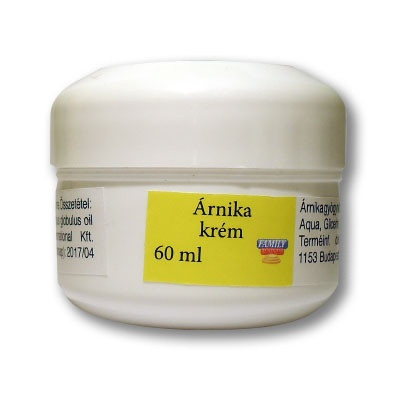 Árnika krém 60+30ml